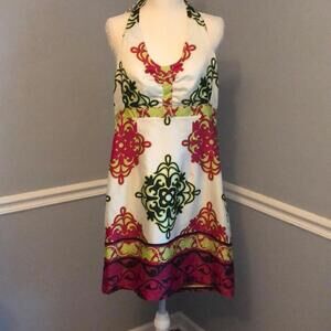 Jade by Melody Tam Halter Dress -Anthropologie